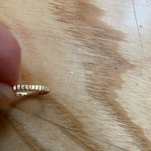 Mejuri gold eternity band